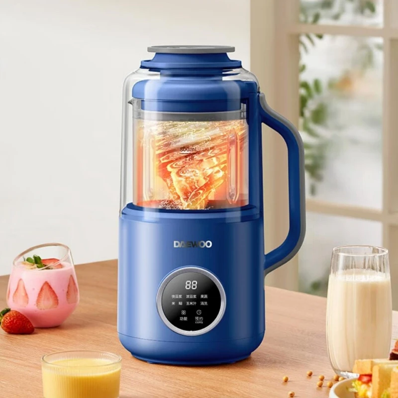 Daewoo 220V vysokorýchlostné mixéry domácnosti 800 ml sójového výrobcu mlieka Multifunkčný výrobca ryže Paste Paste Paste Juicer
