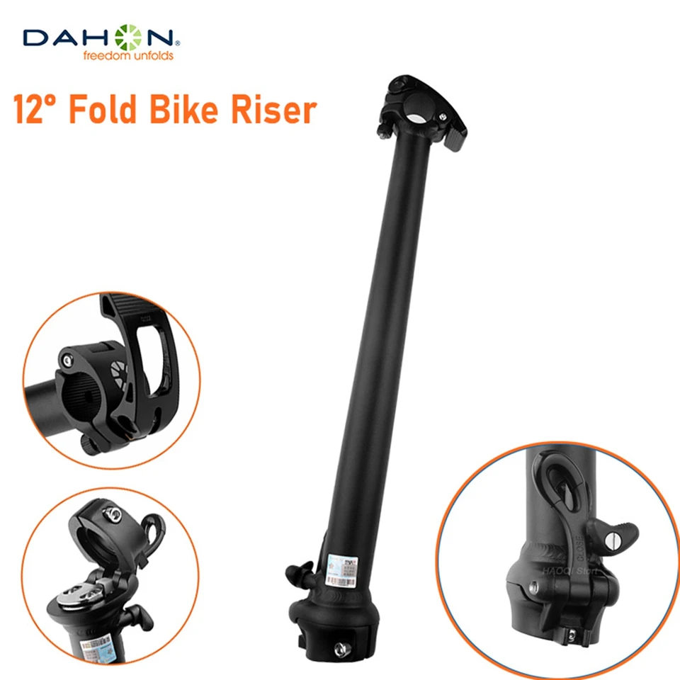 Dahon skladacie bicykel STEMPOST STEM 470 mm skladací bicykel riadidlá po dahonovom bicykli rukoväte po cycyclingových dielach