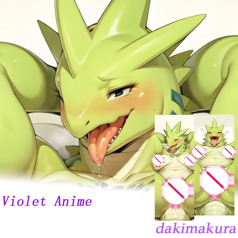 Dakimakura Anime Tyraniitar obojstranná tlač v životnom veľkosti Body vankúš zakrývajú darčeky