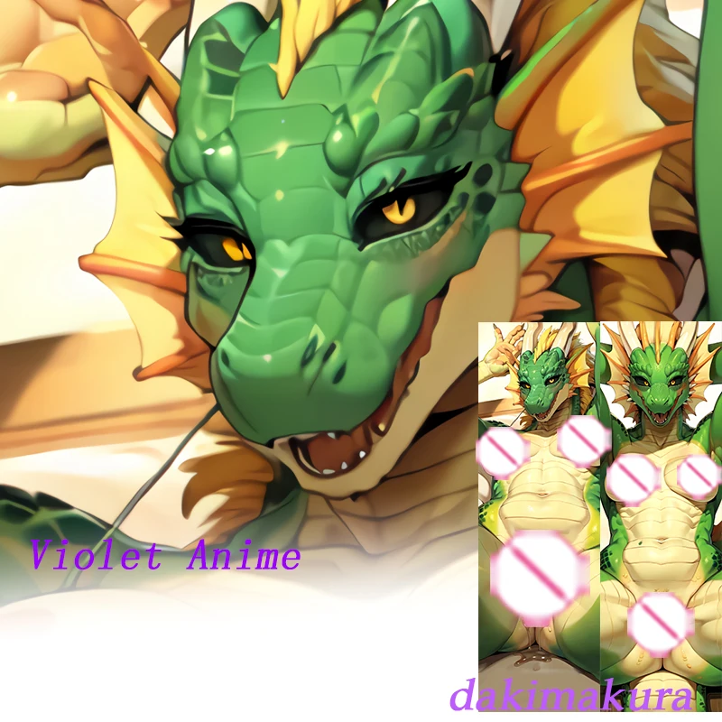 Dakimakura Anime čínsky drak obojstranný tlač
