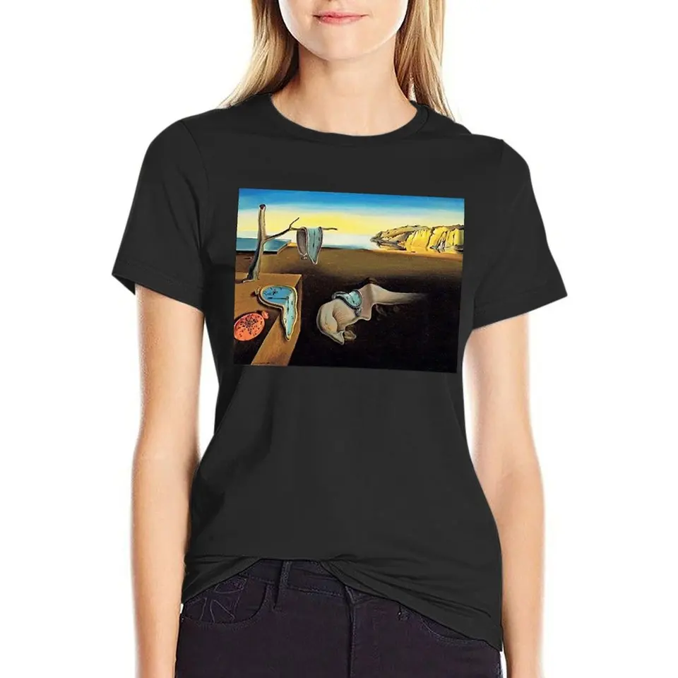Dali, Salvador Dali, Perzistencia pamäti, 1931. Tričko Colné konanie navrhnite svoje vlastné ženské oblečenie pre mačky pre ženy