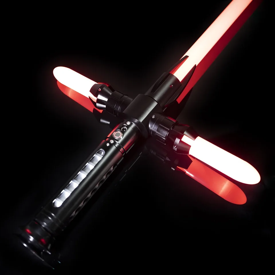 Damiensaber Cross Guard Lightsaber xeno3.0 Pixel Citlivé hladké hojdačka ťažká duelingová ľahká šabľa kovová rukoväť s Bluetooth