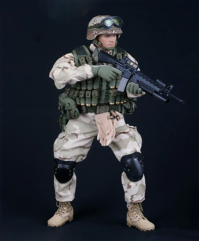 Damtoys DAM93002 1/6 Grenadler 75. Ranger Pracovná skupina Ranger 0peration Gothicserpent Mužský vojakový akčný figúrka modelka Hračka