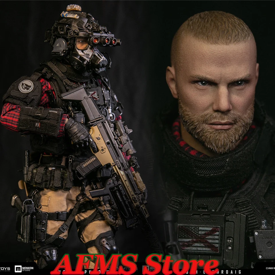Damtoys EBS002 1/6 Zberateľná figúrka Extrémna zóna Agent Hugh Laphroaig Full Set 12inch Men Soldier Action Figure Body
