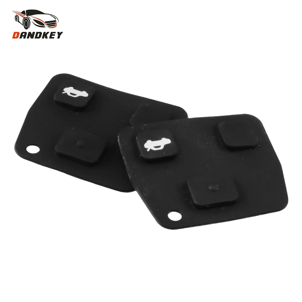 Dandkey 2/3 tlačidlá vzdialené kľúče pre toyota Land Cruiser Yaris Camry Rav4 Corolla Prado pre Lexus RX300 ES300 LS400 GX460