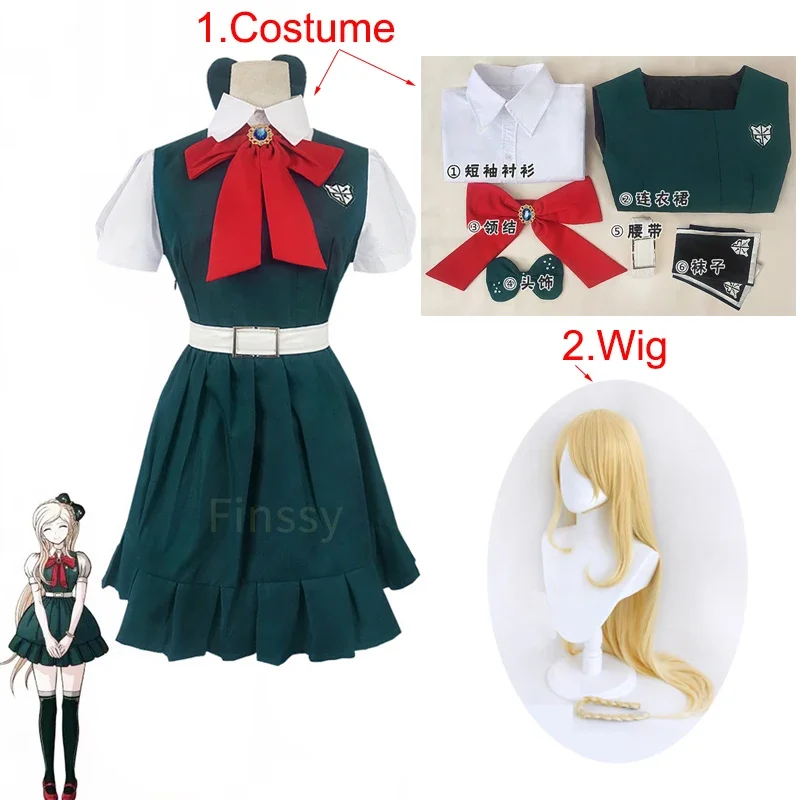 Danganronpa Sonia Nevermind Cosplay kostýmy šaty vtipné slúžky sestry loli dáma uniforma