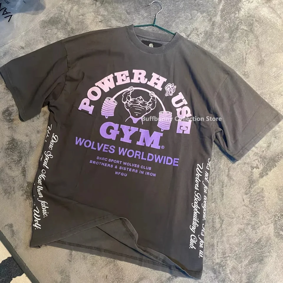 Darc Tshirt Sport prevýšené čisto bavlnené tričká Cvičenie Fitness Nový štýl Krátky rukáv Soft Tee Men Dámske športové tričko