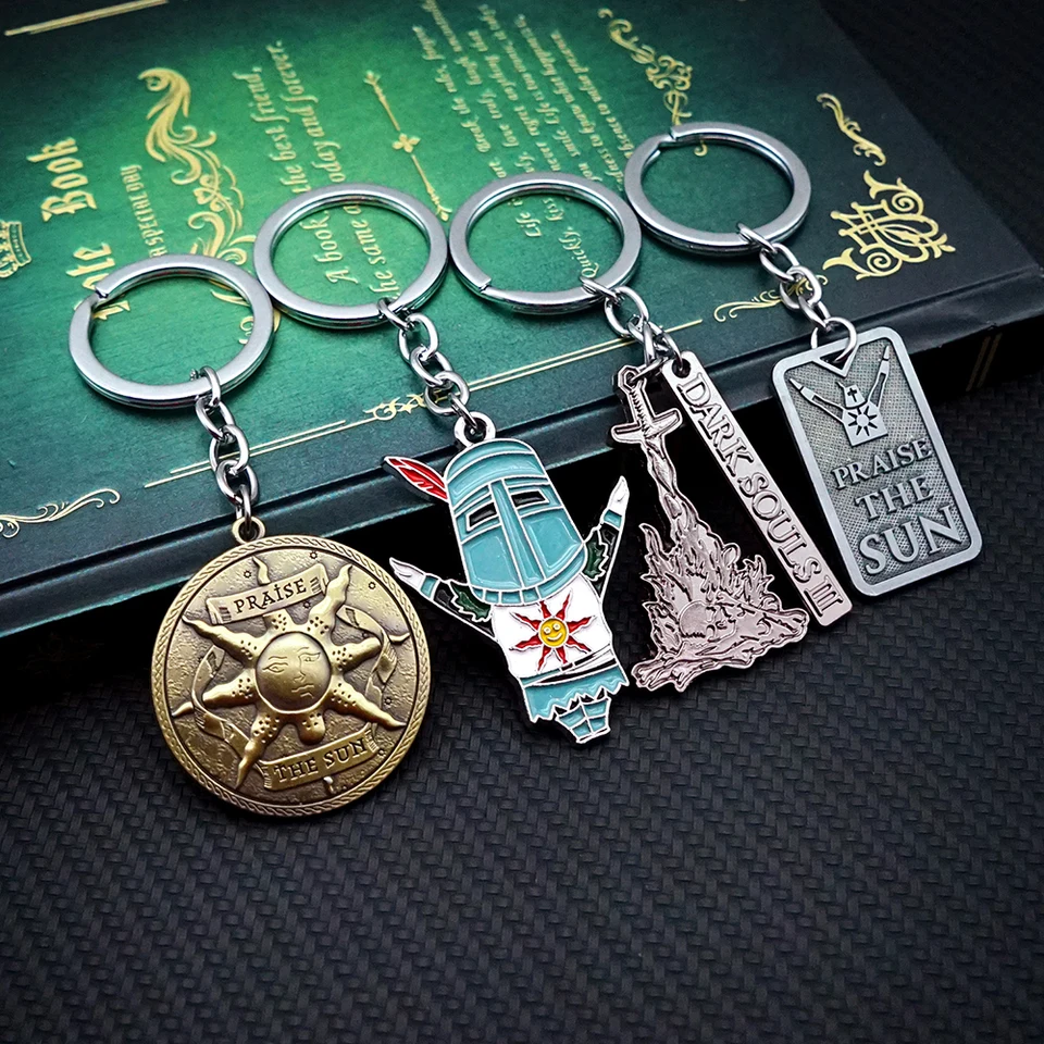 Dark Souls Keychain Sun Knight cibuľ