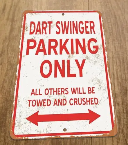 Dart Swinger Parking Iba 8x12 kovová zábava Zábava športová miestnosť Bar