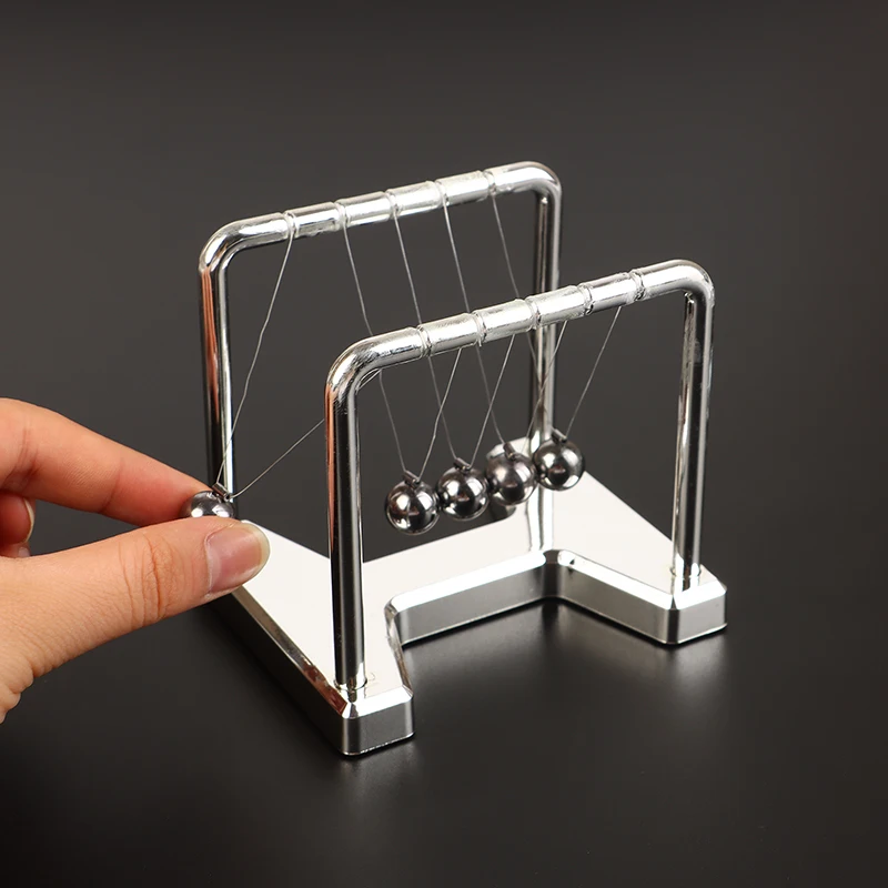 Darčeky na zmiernenie stresu Darčeky Newton's Cradle Balance Steel Lall Výučba Dodávky fyziky veda kyvadlo Pendulum Desktop Hračky Domáce dekorácie