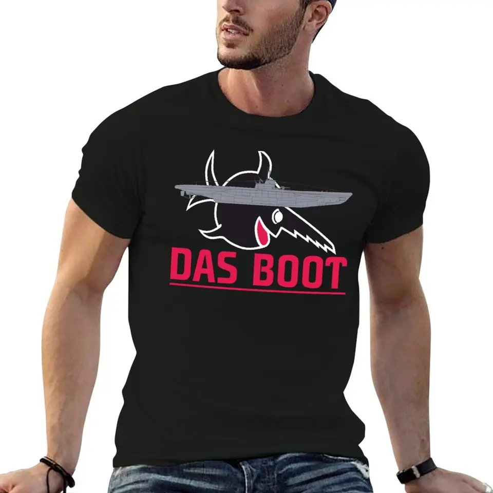 Das Boot T-Shirt Customs Design vašich vlastných športových fanúšikov anime oblečenie bavlnené grafické odpaliská kompresná košeľa muži