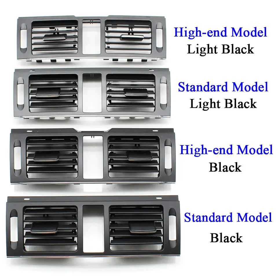 Dash predný stredový klimatizačný kryt Venterný kryt strednej striedavej mriežky výstupný panel pre Mercedes Benz W204 C180 C200 C220 C230 C260