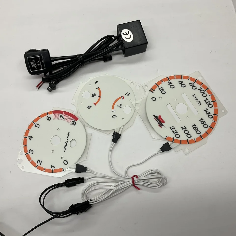Dash Stock Clearance El Gauge pre CRV 1996 2000 220 km 8000 ot./min. Full Face Glow Iba verzia Euro Asia Euro Verzia