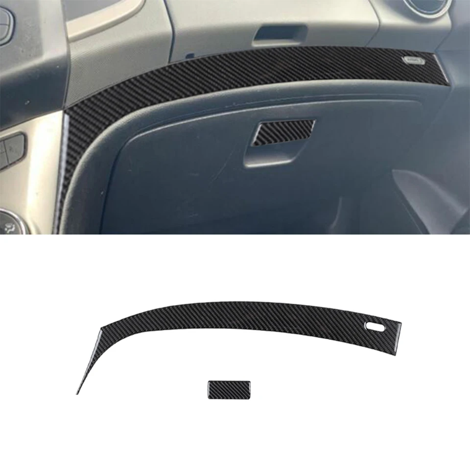 Dashboard Glove Box Panel Decoration Tink Cover Cover Cover pre Chevrolet Sonic 2012-2016