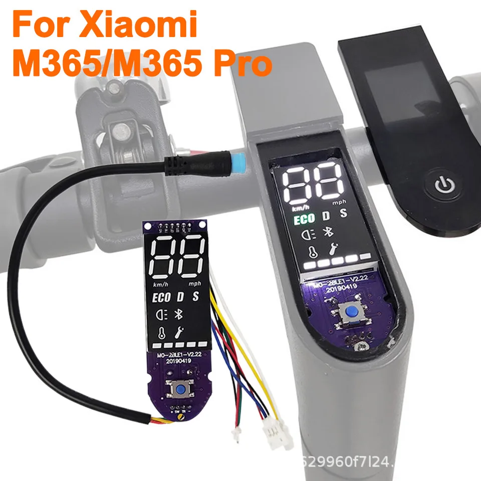 Dashboard pre Xiaomi M365 Pro Electric Scooter Controller Dish doska Dispaly Dispaly Súprava diel