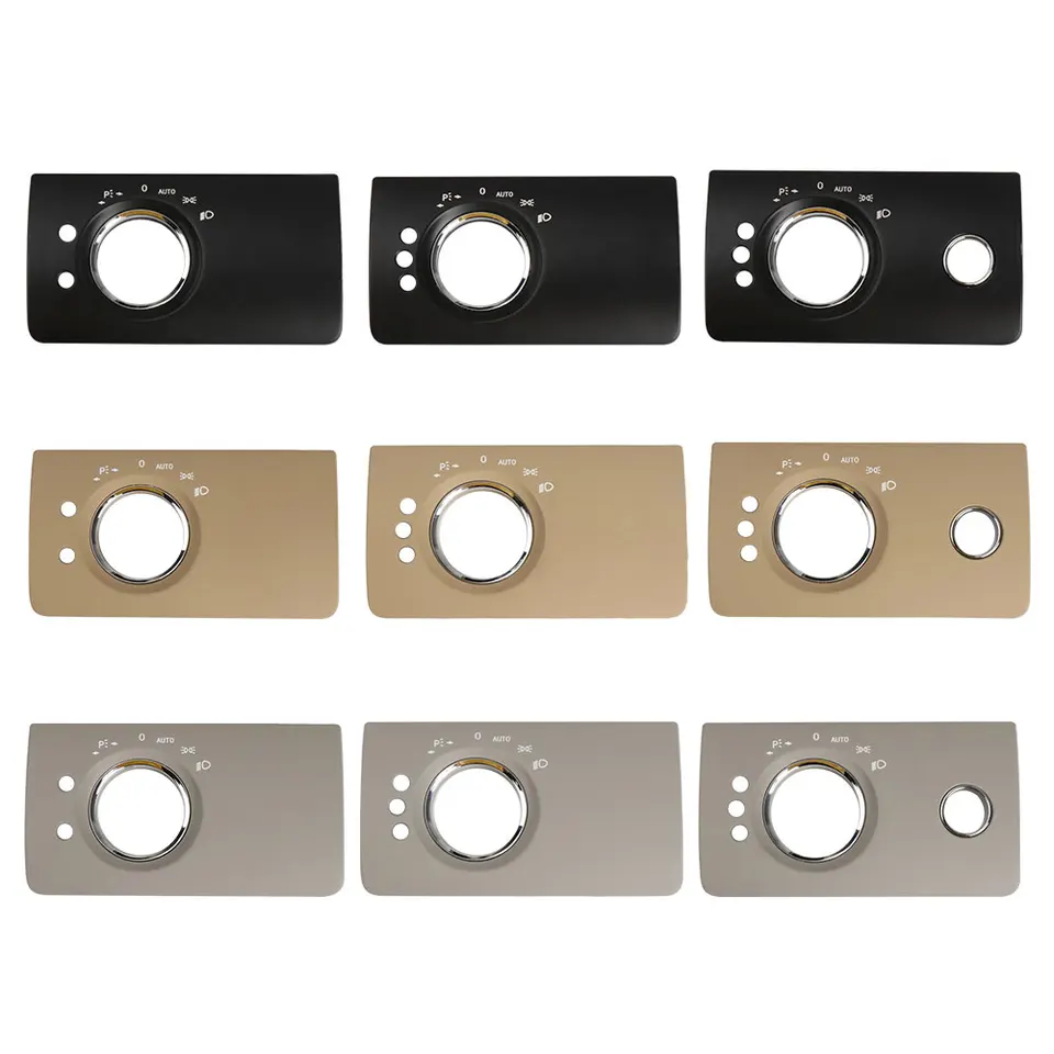 Dashboard Subslight Swight Switch Panel Panel Tink 2/3/4 Vnútorné príslušenstvo pre auto pre Mercedes Benz X164 W164 ml GL 07-11