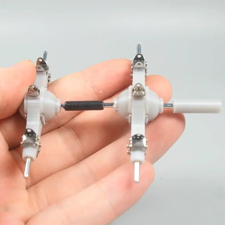 Dashex 1/32 F2R8 Stredný zadný most set s guľôčkovým ložiskom vo vnútri náhradný diel DIY 3D Projekt