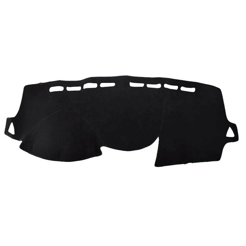 Dashmat Dash Cover for Hyundai Accent Solaris Verna 2012-2017 LHD Dashboard Pad Cover Cover Auto, čierny