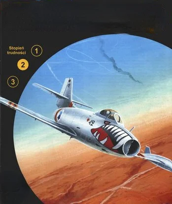 Dassault MD 450 Origan Fighter Bomber DIY Paper Model 3D Model Vzdelávacie hračky Vojenské modely Puzzle Prop