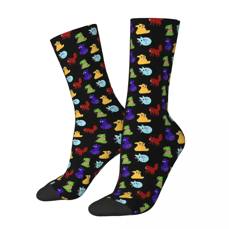 Dažďový svet lejak Slugcats ponožky harajuku potenie absorbujúce pančuchy po celú sezónu dlhé ponožky doplnky Unisex narodeniny darček