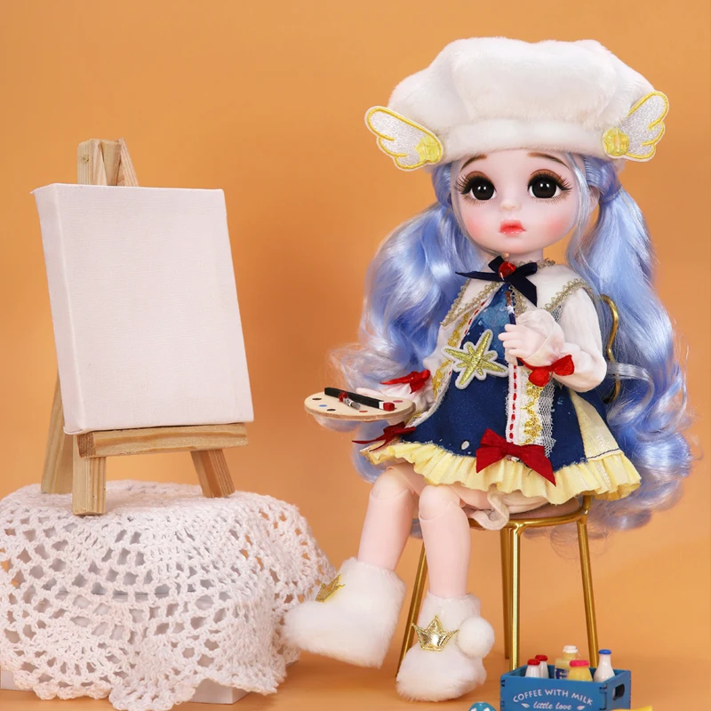 DBS Dream Fairy Doll 1/6 BJD Meno od Lucky Angel Series č. 2 Mechnické spoločné telo s makeupom SD 30 cm anime