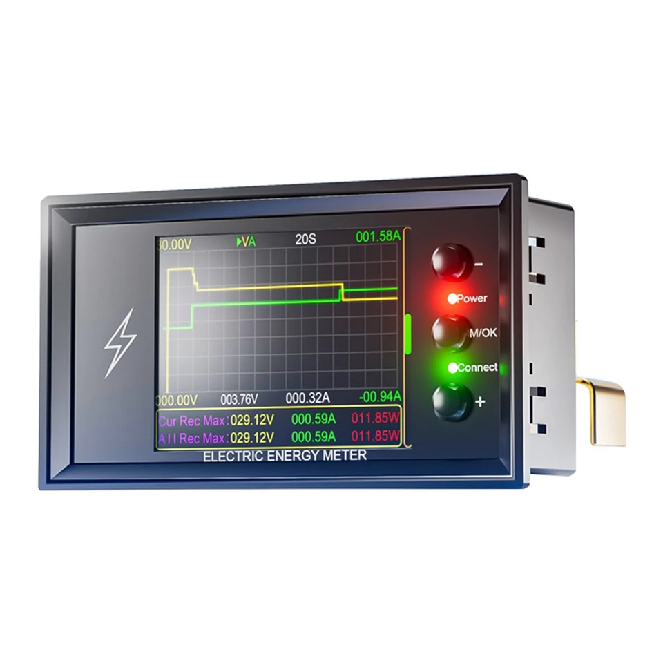 DC 0-420V 100A WIFI batéria/napájací tester 2 v 1 obojsmernom ammetrovom batérii DCV Detektor DCV Tester