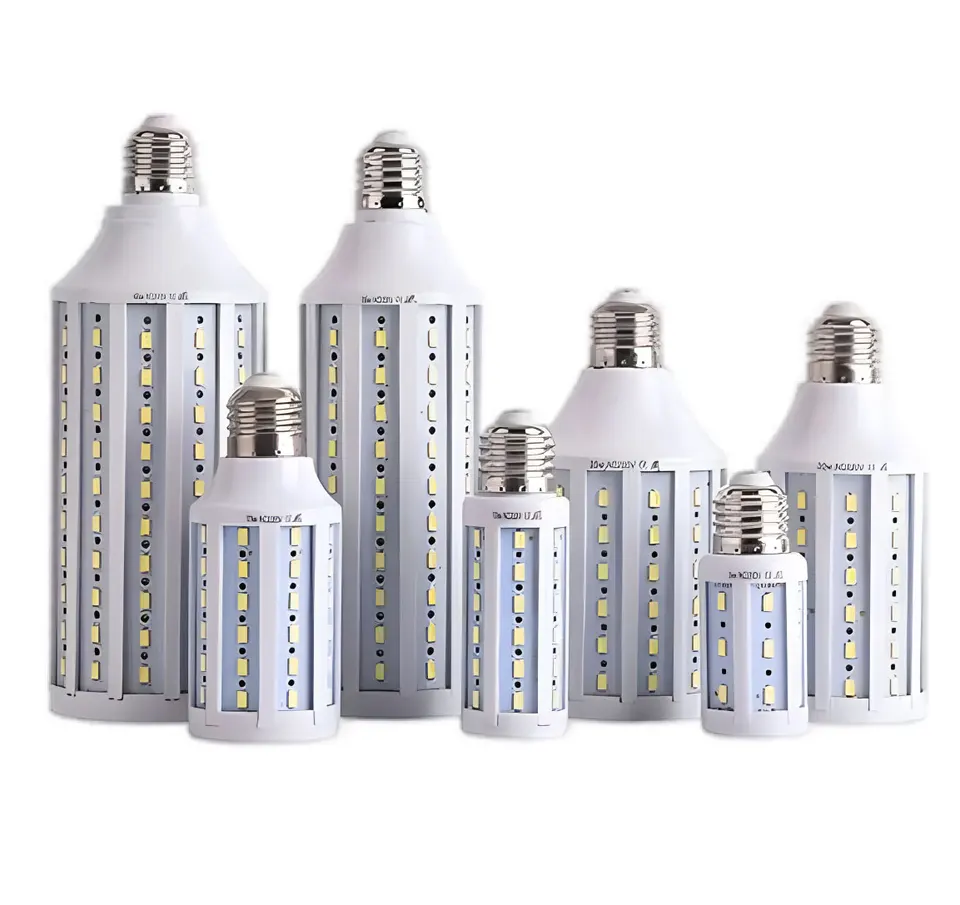 DC 12-85V LED žiarovka 3W 5W 8W 12W 15W E27 Svietivosť kukuričného svetla PL Downlight 12V 24V 60V 85V DC Solar Power Yacht RV Light