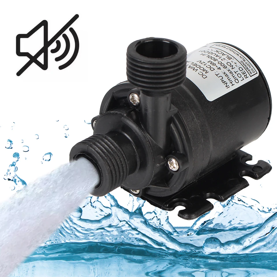 DC 12V/24 V Prenos vody Voda vodotesná vodná ponorná čerpadlo