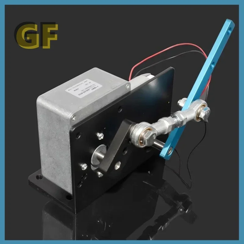 DC 12V 24V DIY DIY Recipročný pohybujúci sa ovládač Motor Nastaviteľný uhol 35/60/90 stupňov s napájacím napájaním a regulátorom rýchlosti