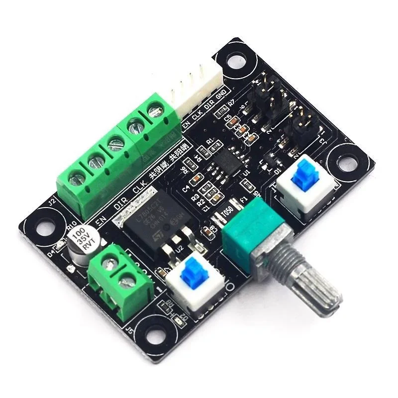 DC 12V-24V Krokový ovládač pohonu pohonu motora Motor PUPLE PULRE GENERÁR Generátor Rýchlosť riadiaceho modulu Modul
