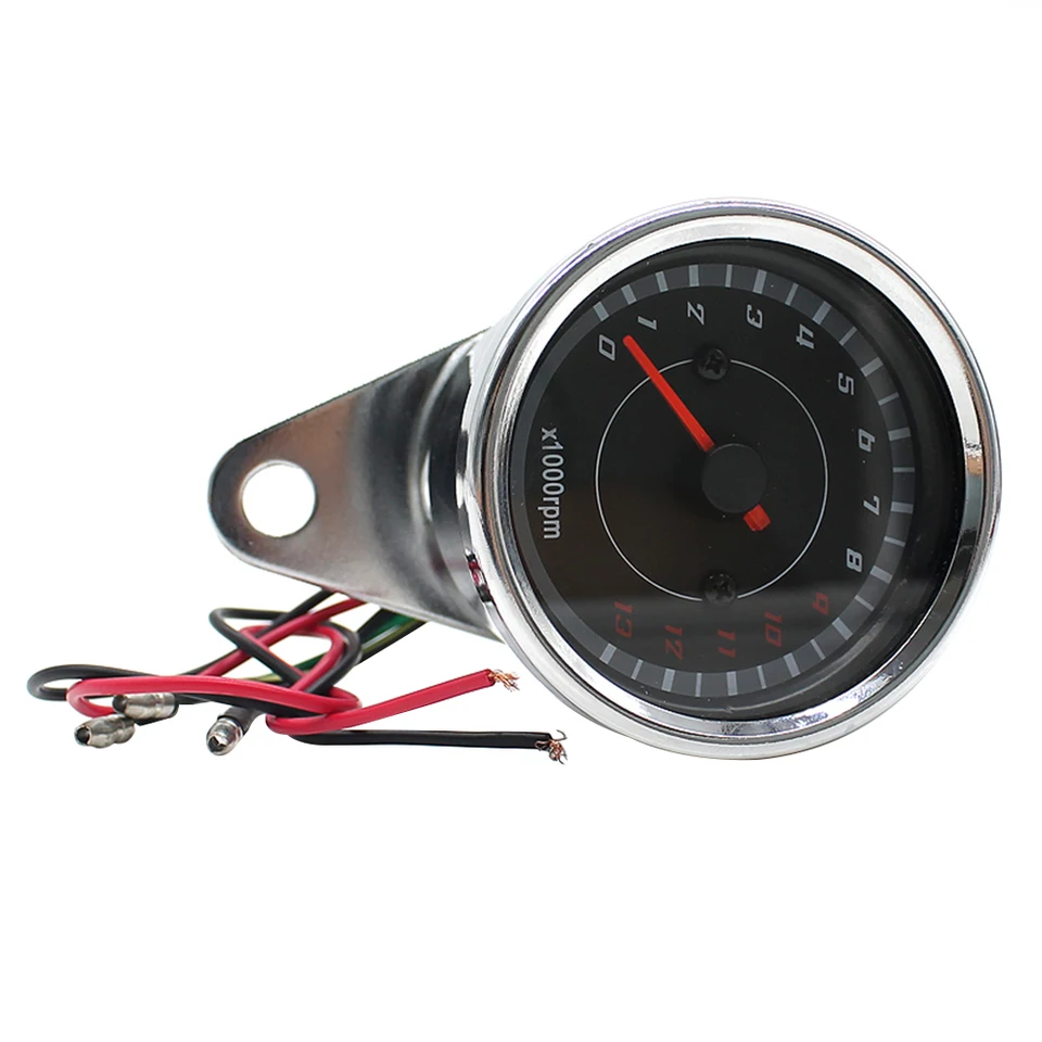 DC 12V Elektronický tach meter tachometer