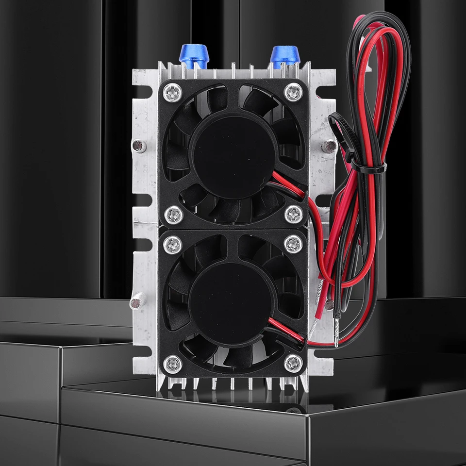 DC 12V klimatizačný chladiaci systém DIY Kit hliník 144W 15A polovodičový vzduchový chladič súprav