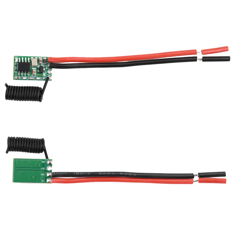DC 3V-24V 433 MHz Superheterodyne RF RF a vysielačový modul 433MHz diaľkové ovládacie prvky pre súpravy DIY bezdrôtového modulu Arduino