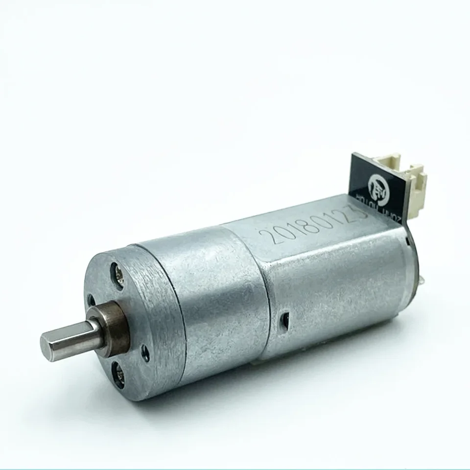 DC 3V-6V 210RPM-420RPM Micro 20RGM-130 Geed Motor Metal Gearbox High Torque Motor Slow Speed ​​Motor pre hračkársky model inteligentný robot