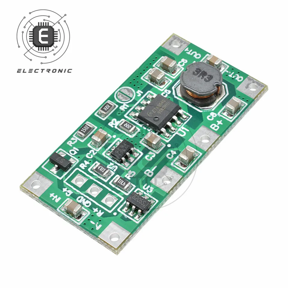 DC 5V 1A UPS Neutešné napájacie napájacie modul Step Up Booster Pint -Converter pre 18650 Ochrana proti litijskej batérii