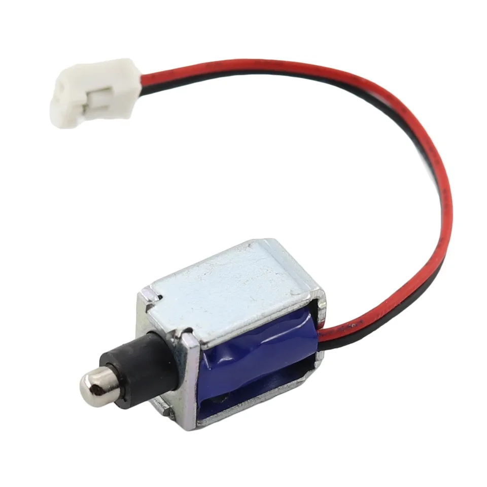 DC 5V solenoid elektromagnetický elektrický regulačný zámok pre DIY Project-Mini malá veľkosť