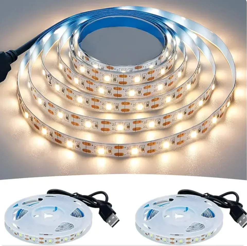 DC 5V USB LED prúžky 2835 White Warm White White LED LED LED TV TV LIGHTING TAPE TAPE DOMÁCNA LAMP