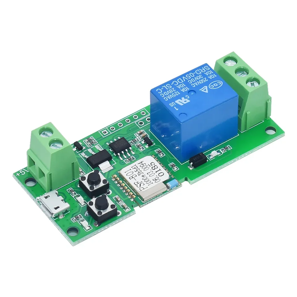 DC 5V WIFI Wifi Wireless Smart Switch Relay Modul pre Smart Home pre Apple pre Android App Control Self-Lock Top