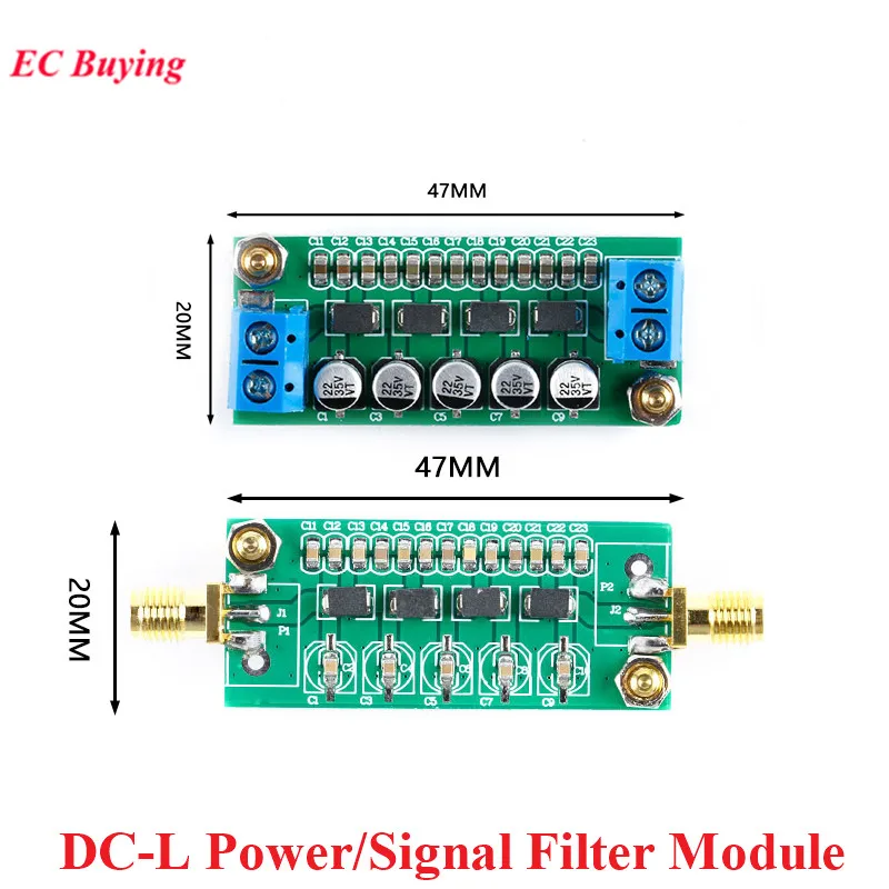 DC-L DC napájací napájací filter modul DC L Signálna filtra s nízkym priechodom Harmonické potlačenie Induktorový kondenzátor