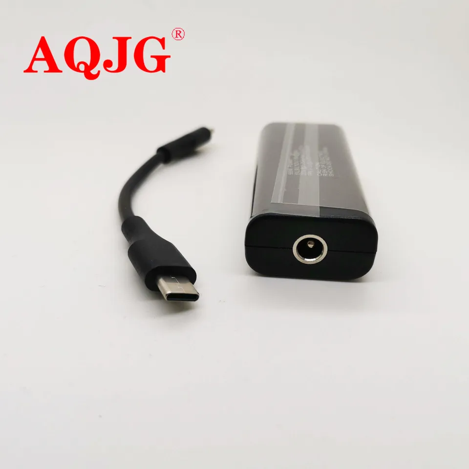 DC napájací kábel nabíjačku nabíjačky prevodníka prevodníka prenosu prenosného adaptéra 5,5*2,1 mm žien na USB Typ C pre Lenovo Asus Dell 20V 2,25A 45W
