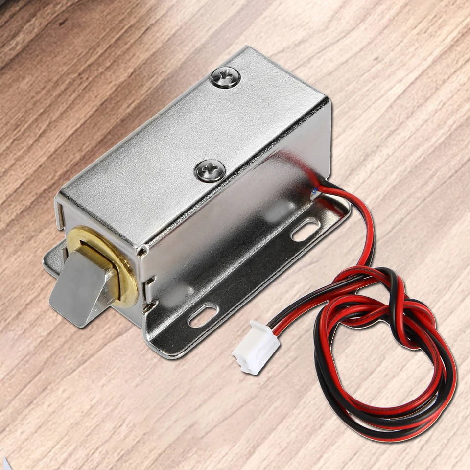 DC12V Elektronický zámok dverí Zabezpečenie elektromagnetického zámku Smart Multifunkcia Praktické skryté skryté odolné pre školské továrne