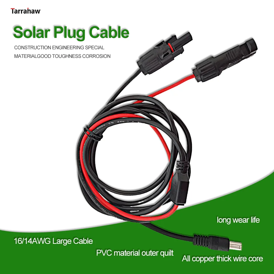 DC7909 DC8.0 Plug na solárne konektor konverzie Solar Cells Energia Storage Battery Weting Solar fotovoltaic System príslušenstvo
