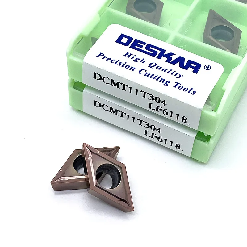 DCMT11T304 DCMT11T308 LF6018 LF6118 DCMT070204 DCMT070208 MV LF6018 LF6118 KARBIDOVÉ VLOŽKY CNC