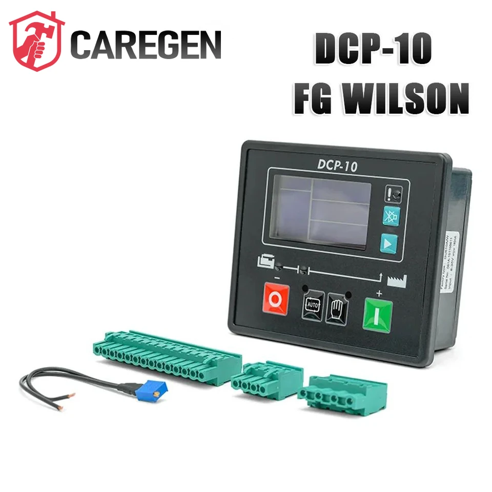 DCP-10 DCP10 Wilson Genset Controller Modul Modul LCD Diesel Motor Automatický štartovací panel Vymeňte