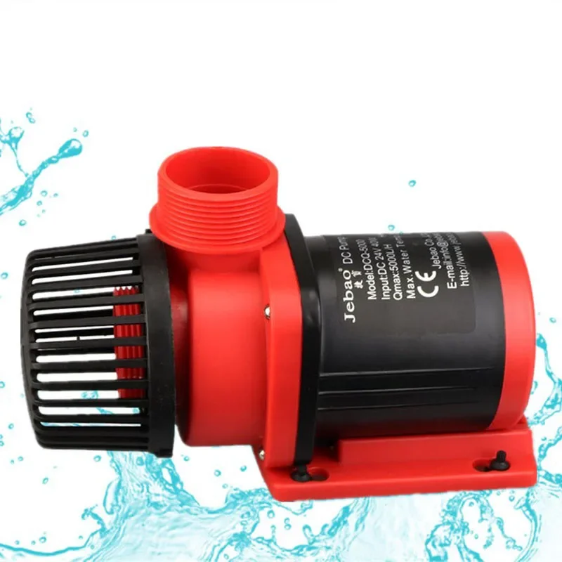 DCQ-3500 LCD displej DISPLATNA DC NASTAVENÉ VODNÉ ČERPADLA PRE MORICE AQUARIUM PUMP PUMP PECK RISH TANKY WAVE MAKER 3500L/H
