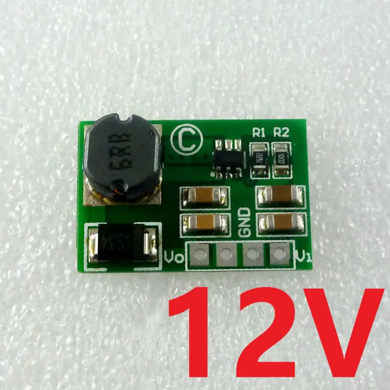 DD2424SA_12V 12W DC-DC Efektívny prevodník Boost 2V-12V až 12 V Modul napájacieho zdroja UPS pre LED Monitor PTZ