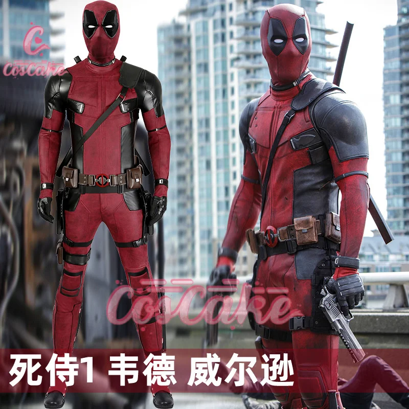 Deadpool cosplay cosutme wade winston wilson cosplay kostýmy film proti hrdinovi halloween