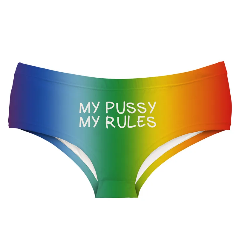 Deanfire Super Soft Women 3D nohavičky Underwear Funny Print Kawaii Push Up Sexy Briefs Spodná bielizeň pre ženy pre ženy