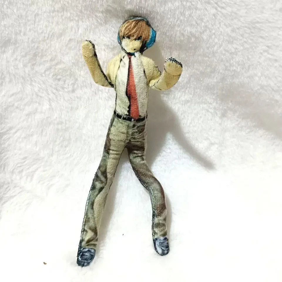 Death Note Anime Figures Yagami Light Abstrakt kľúča kľúča kľúča kľúča ohýbajú zadarmo