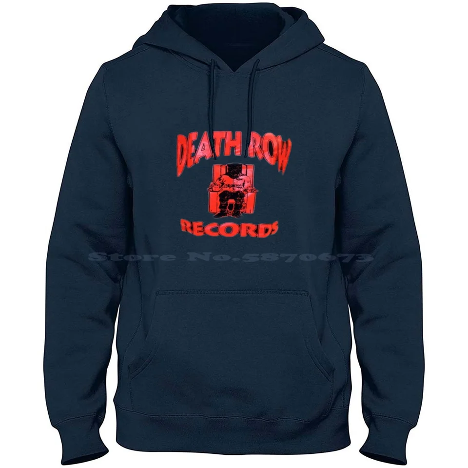 Death Row Records T-tričko 100% Pure Cotton Hoodie Tshirt Tshirt Death Row Records Dr Dree 2pac Emineim Rap Game West Side Beggie